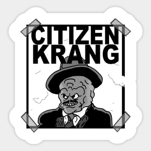 CITIZEN KRANG Tattered Sticker